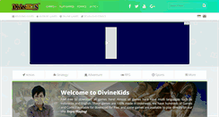 Desktop Screenshot of divinekids.com